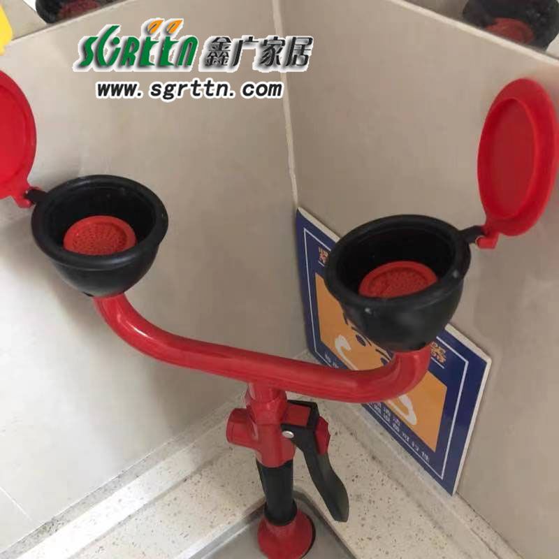 供應實驗室雙口洗眼器