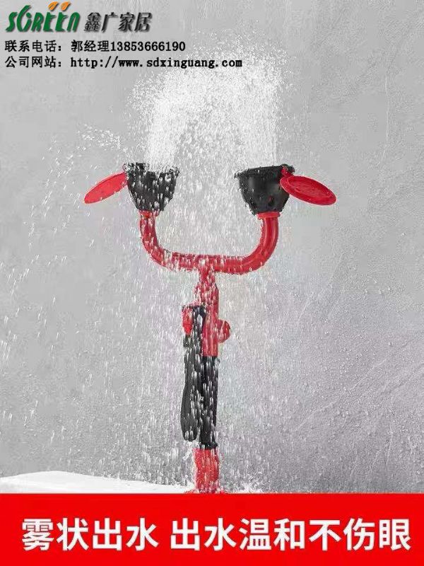 山東全銅噴塑洗眼器，緊急噴淋實驗室洗眼器