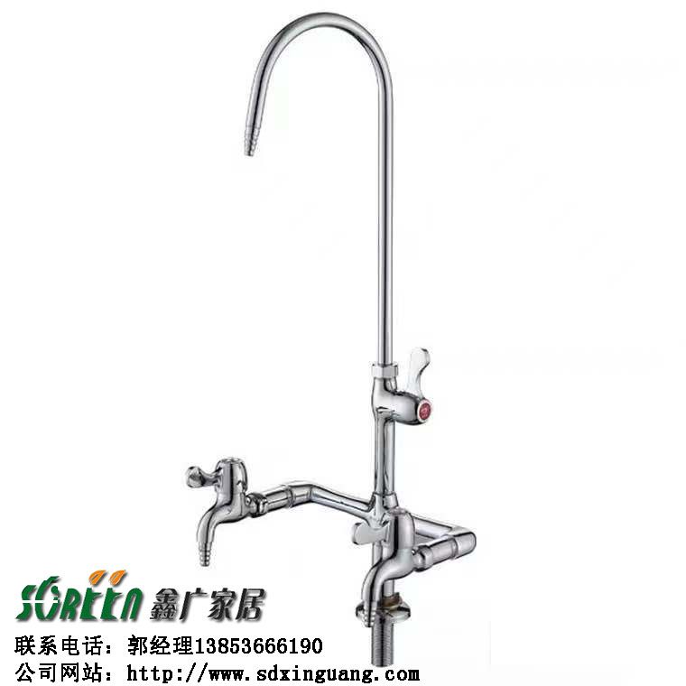 三聯三口實驗室水龍頭，實驗室專用水嘴