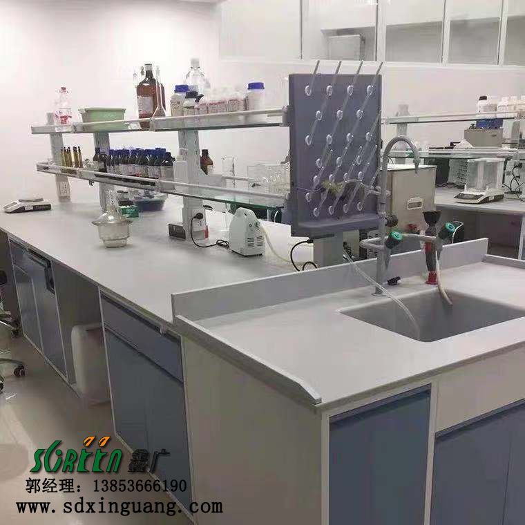 濰坊實驗室工作臺 試驗室實驗臺 鋁玻試劑架置物架子