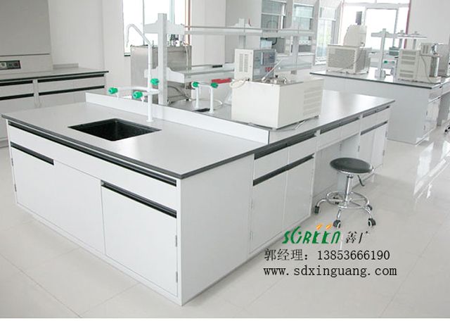 山東濰坊青島威海煙臺淄博供應鋼制實驗臺邊臺中央臺廠家