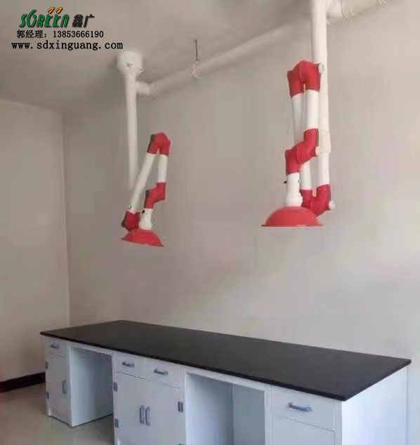 濰坊排風抽風罩三節移動 可伸縮排氣罩 排氣罩