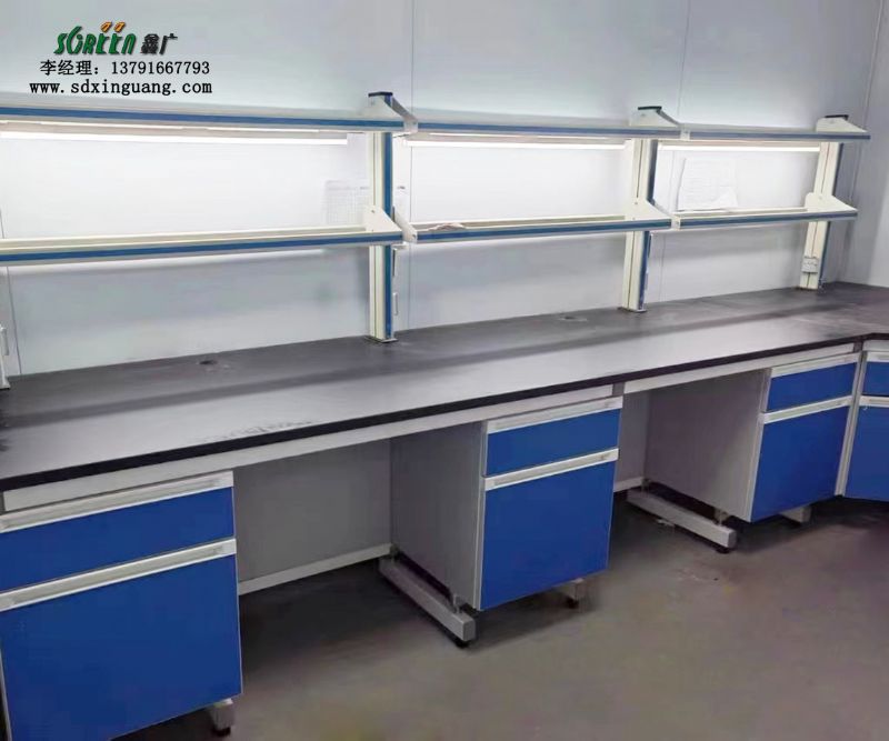 實驗室試劑架 試驗操作臺雙層置物架 支持定制