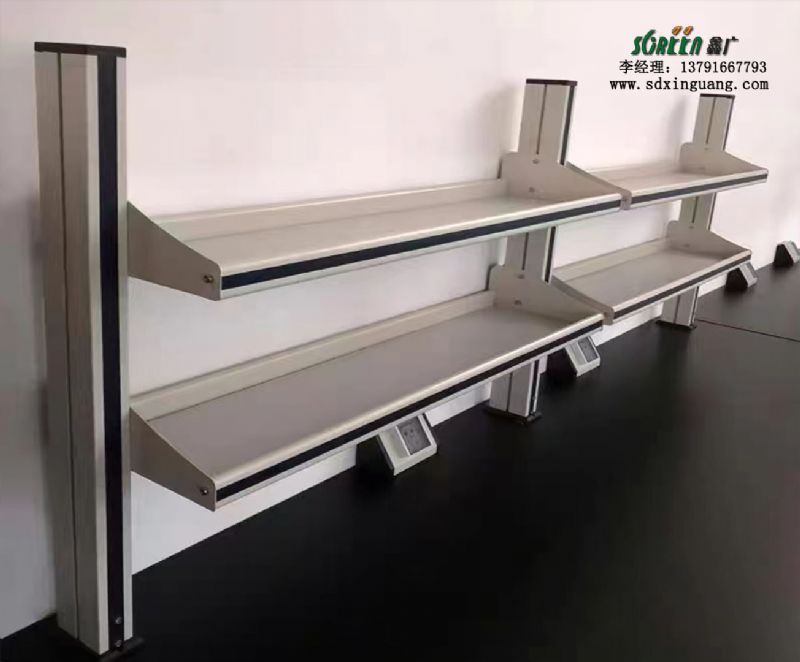 全鋼實驗室工作臺實驗臺鋁玻試劑架批發鋼木實驗臺