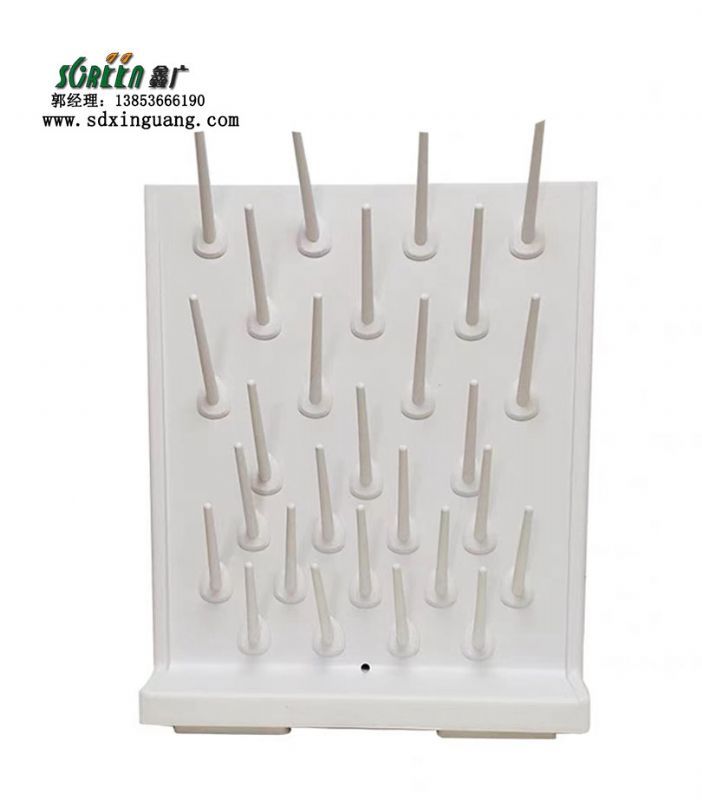 實驗室家具pp滴水架燒杯架瀝水架化驗室器皿架