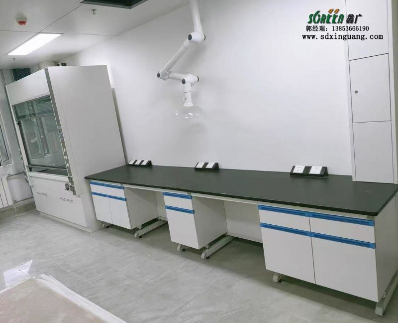 山東定制鋼木實驗臺化學工作臺學校試驗臺邊臺