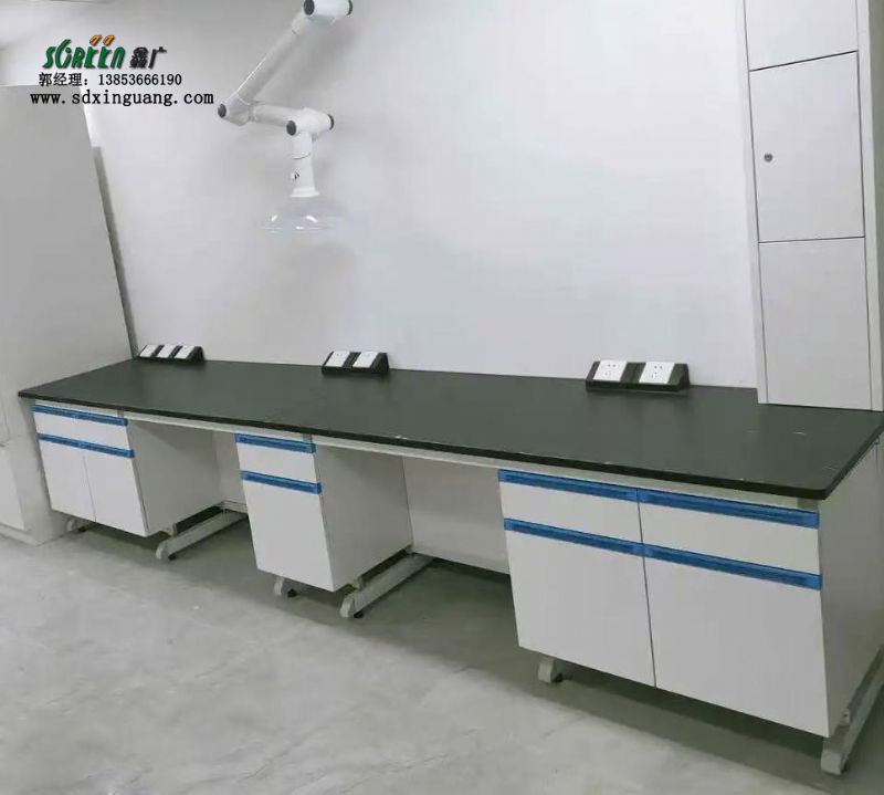 山東實驗室工作臺鋼木實驗臺化驗室邊臺供應(yīng)