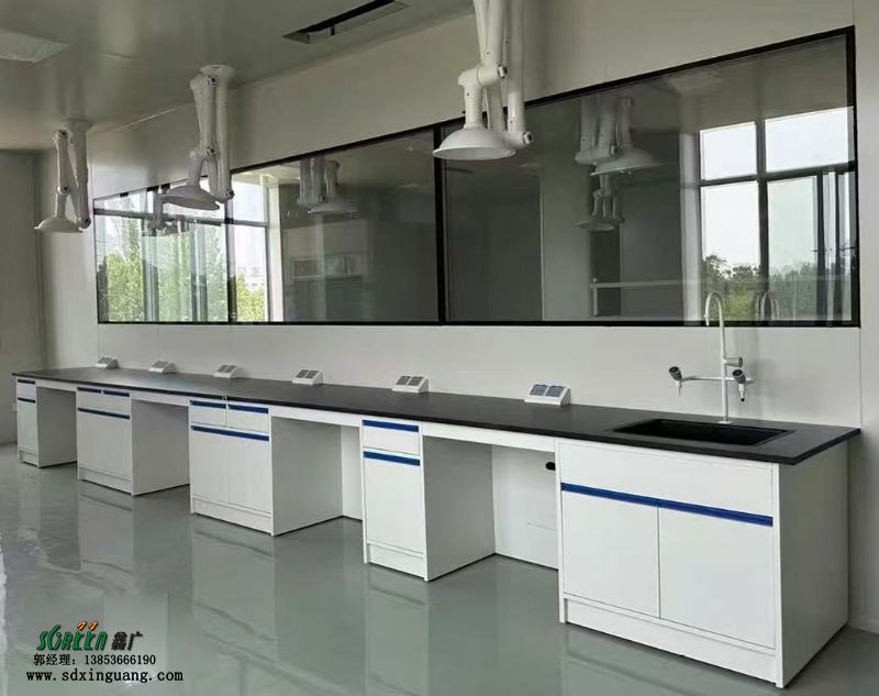 濰坊實驗室家具全鋼實驗臺化驗室操作臺定做