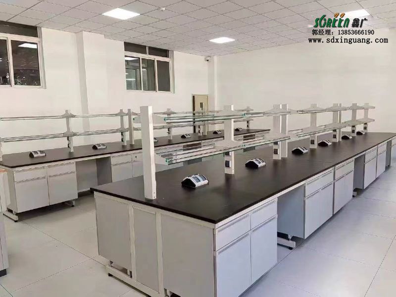 山東實驗室裝修鋼木實驗臺化驗室邊臺供應