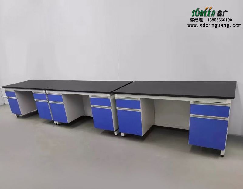 山東實驗室家具鋼木實驗臺化驗室邊臺廠家